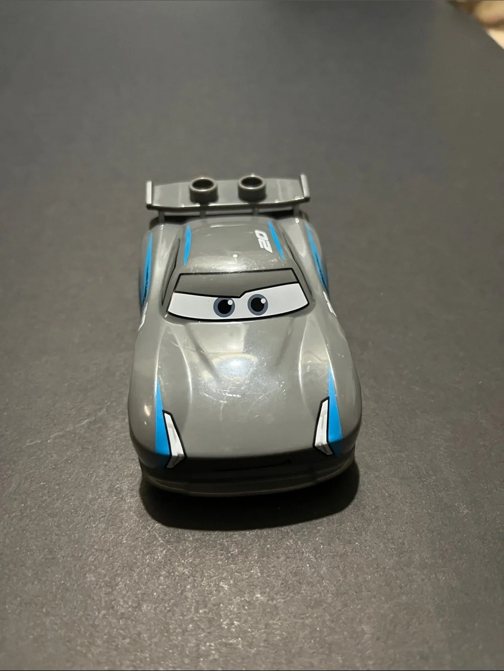 LEGO Duplo 2012 Disney Pixar Race Car Gray Jackson Storm